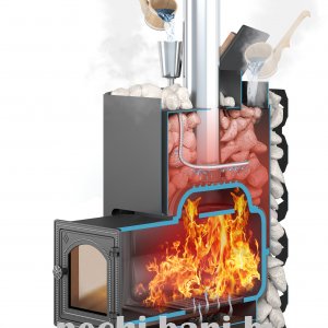 Печь для бани Этна 24 (ДТ-4) Закрытая каменка